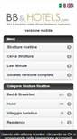 Mobile Screenshot of bb-and-hotels.com